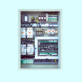 Gabinete de control paralelo del microordenador del elevador cgt 101